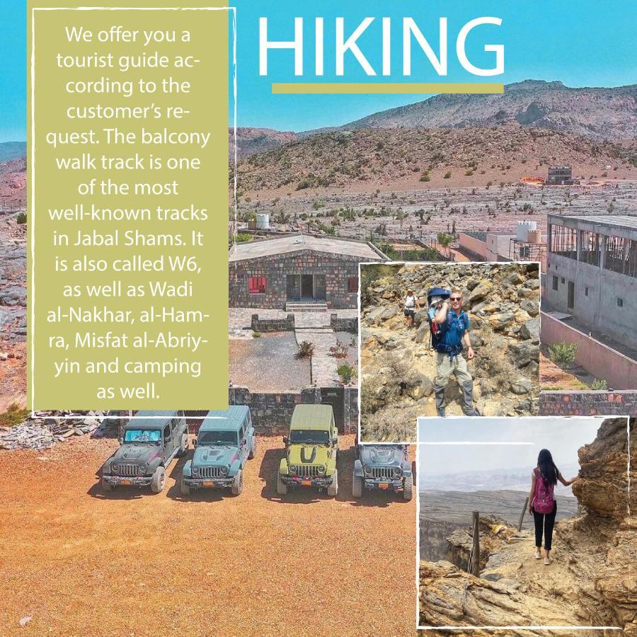 Jabal Shams Mountain Rest House Al Hub Kültér fotó